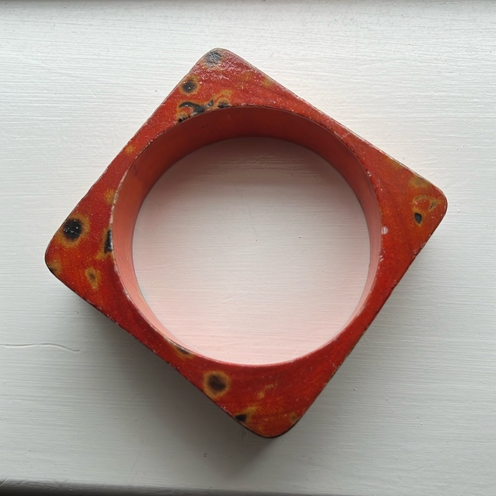 Wooden‎ Square Bracelet